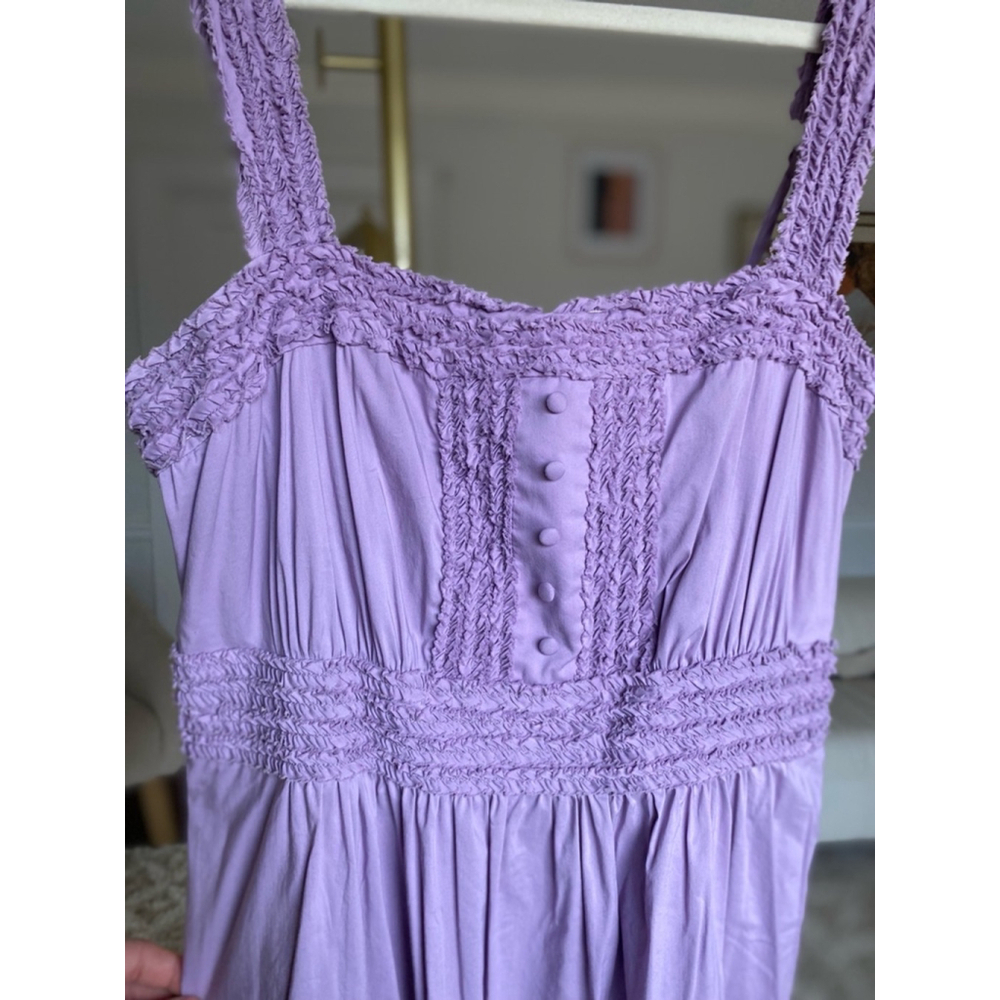 BCBGMaxAzria Lavender Sleeveless Midi Dress - Picture 5 of 9